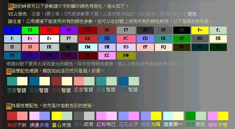 天堂字體顏色|【天堂】座標、盟頻、對話框顏色與封號顏色指令一覽－嘴巴念經。